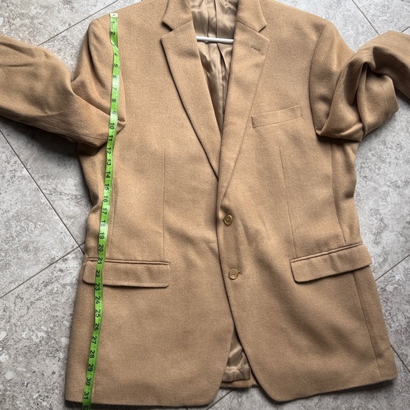 Lauren Ralph Lauren Camel Hair Tan Blazer - Picture 4 of 6